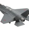 Lockheed Martin F-35A Lightning II Aircraft "Eskadrille 727, Skrydstrup Air Base" (L-007) Royal Danish Air Force 1/200 Diecast Model Airplane by Herpa