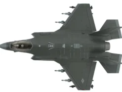 Lockheed Martin F-35A Lightning II Aircraft "100th Fighter Squadron, Alabama Air National Guard" (2023) United States Air Force "Air Power Series" 1/72 Diecast Model by Hobby Master