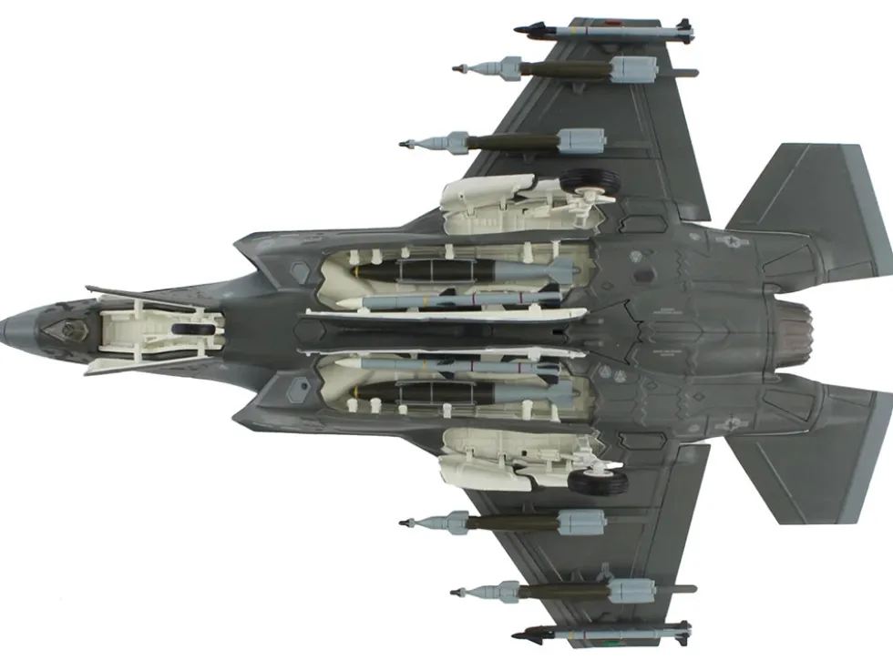 Lockheed Martin F-35A Lightning II Aircraft "100th Fighter Squadron, Alabama Air National Guard" (2023) United States Air Force "Air Power Series" 1/72 Diecast Model by Hobby Master