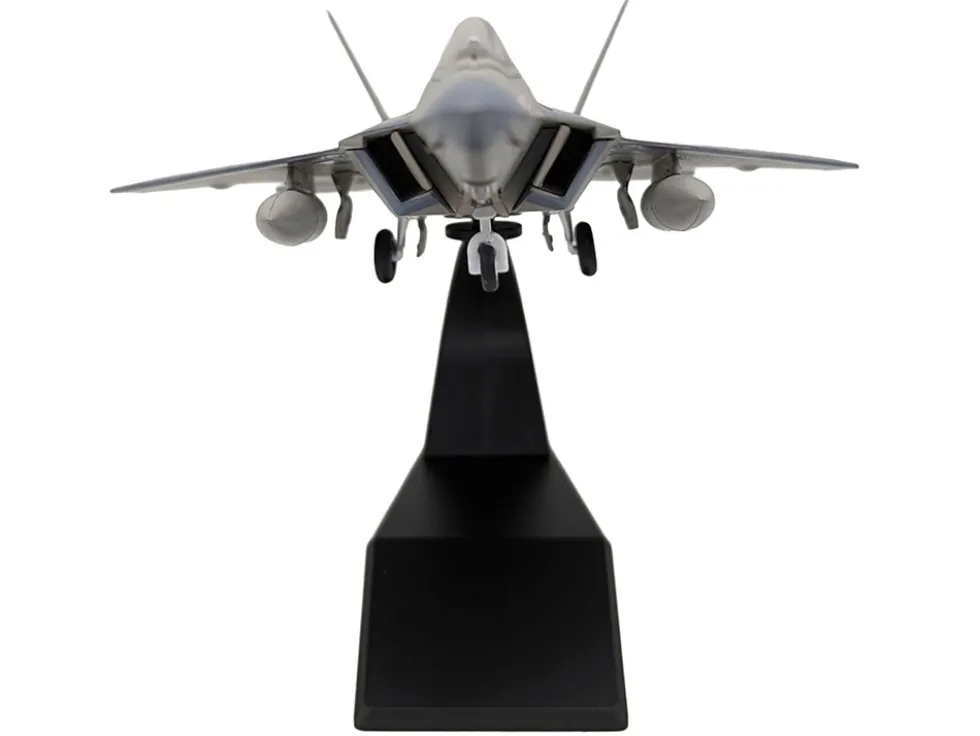 Lockheed Martin F-22A Raptor Aircraft "Spirit of America, 412th Test Wing, Edwards Air Force Base" (1997) United States Air Force 1/100 Diecast Model Airplane