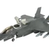Lockheed Martin F-35B Lightning II Aircraft (Beast Mode) "Black Death, VMFA-542, MCAS Cherry Point" (2023) United States Marine Corps "Air Power Series" 1/72 Diecast Model by Hobby Master
