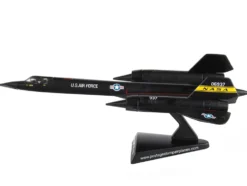 Lockheed YF 12 SR 71 Blackbird Aircraft NASA United States Air Force 1/200 Diecast Model Airplane Postage Stamp PS5389-1