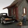Logger Bob Figure For 1:24 Diecast Model Cars American Diorama 77749