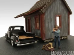 Logger Bob Figure For 1:24 Diecast Model Cars American Diorama 77749