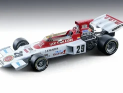 Lotus 72 #29 Dave Charlton Lucky Strike Racing Formula One F1 British GP 1972 Limited Edition 105 pieces Worldwide 1/18 Model Car Tecnomodel TM18-257C
