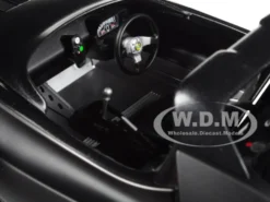 Lotus 3-Eleven Matt Black with Gloss Black Accents 1/18 Model Car Autoart 75391
