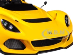 Lotus 3-Eleven Yellow 1/18 Model Car Autoart 75393