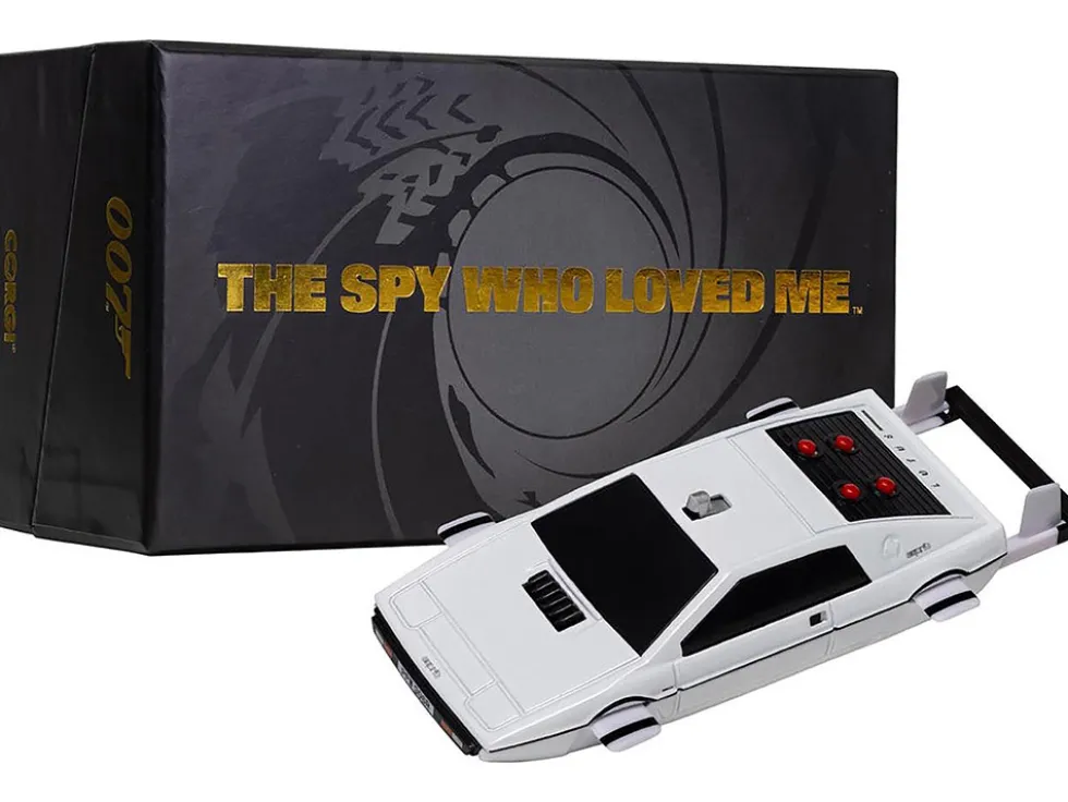 Lotus Esprit S1 Submarine White James Bond 007 "The Spy Who Loved Me" (1977) Movie Diecast Model Car by Corgi