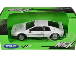 Lotus Esprit S2 Type 79 White NEX Models Series 1/24 Diecast Model Car Welly 24034W-WH