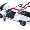Lotus Europa Special White Red Stripe Graphics The Circuit Wolf 1/18 Model Car Autoart 75396