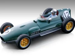 Lotus 16 #12 Innes Ireland Formula One F1 Dutch GP 1959 with Driver Figure Mythos Series Limited Edition to 70 pieces Worldwide 1/18 Model Car Tecnomodel TMD18-123A