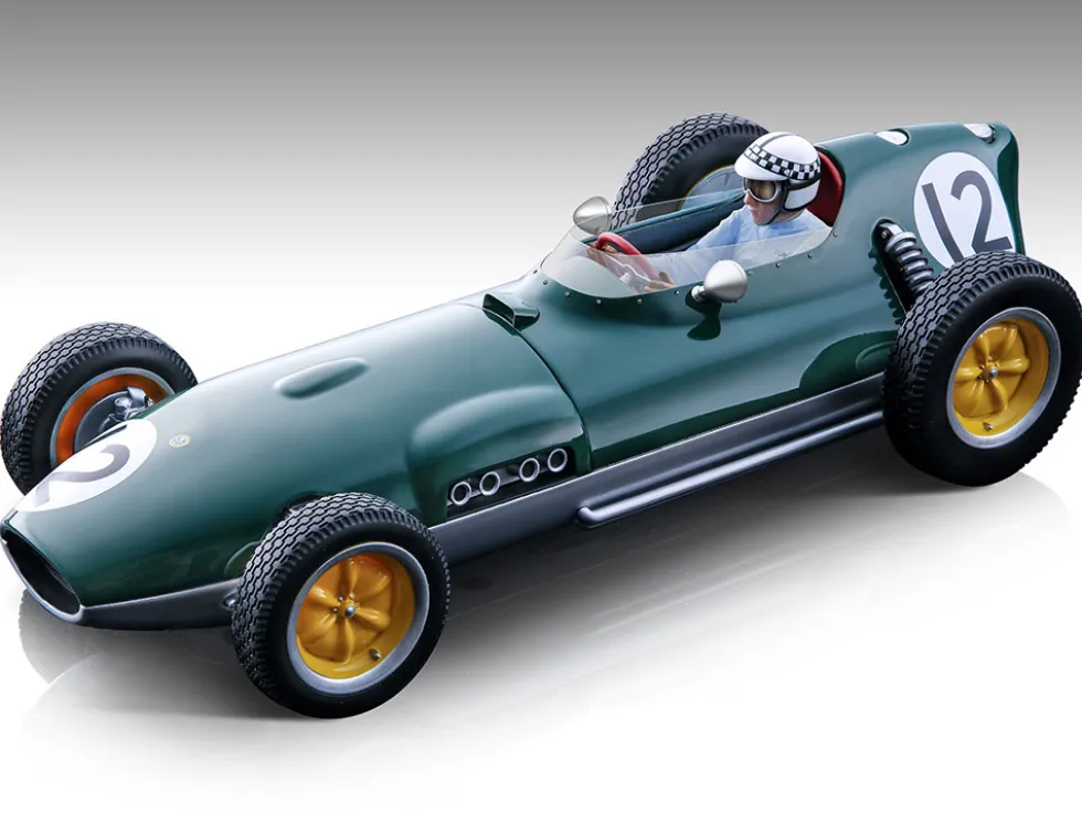 Lotus 16 #12 Innes Ireland Formula One F1 Dutch GP 1959 with Driver Figure Mythos Series Limited Edition to 70 pieces Worldwide 1/18 Model Car Tecnomodel TMD18-123A