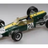 Lotus 48 #24 Jackie Oliver Formula One F1 "German GP" (1967) "Mythos Series" Limited Edition to 40 pieces Worldwide 1/18 Model Car by Tecnomodel