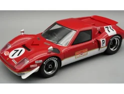 Lotus 62 #71 John Miles - Brian Muir "Gold Leaf Team Lotus" "Brands Hatch 6 Hours" (1969) "Mythos Series" with Display Case Limited Edition to 55 pieces Worldwide 1/18 Model Car by Tecnomodel