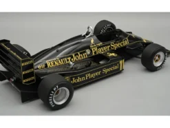 Lotus 94T #11 Elio de Angelis "John Player Special Team Lotus" Formula One F1 "European GP" (1983) with Display Case "Mythos Series" Limited Edition to 45 pieces Worldwide 1/18 Model Car by Tecnomodel