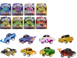 Lowriders Show Glow Series 3 Set of 8 Pieces Diecast Model Cars by CarTuned