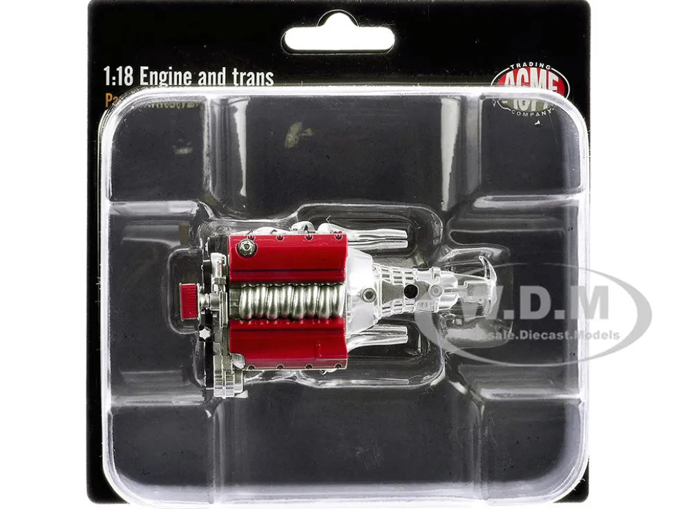 LS3 Engine & Transmission Replica from "1967 Chevrolet C-10 Custom" 1/18 Model by ACME