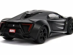 Lykan Hypersport Black Panther Theme Marvel Series 1/32 Diecast Model Car Jada 30302