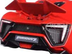 Lykan Hypersport "Fast & Furious 7" Movie 1/24 Diecast Model Car Jada 97377
