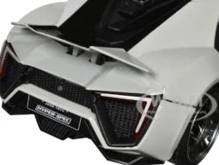 Lykan Hypersport Gray and Black Hyper-Spec Series 1/24 Diecast Model Car Jada 32947