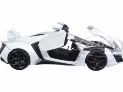 Lykan Hypersport White 1/24 Diecast Model Car Jada 98028
