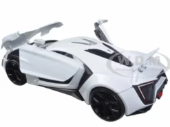 Lykan Hypersport White 1/24 Diecast Model Car Jada 98028