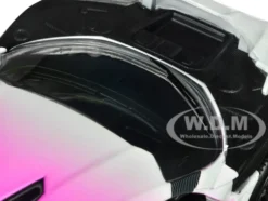 Lykan Hypersport White Pink and Purple Gradient Pink Slips Series 1/24 Diecast Model Car Jada 35058