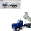 Mack Dump Truck Blue 1/87 (HO) Plastic Model Car by Promotex