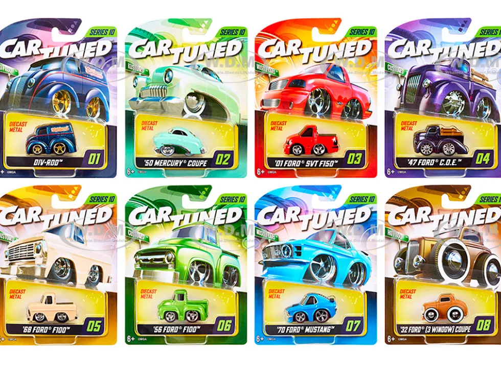 Mainline 2026 Series 10 Set of 8 Pieces Diecast Model Cars by CarTuned