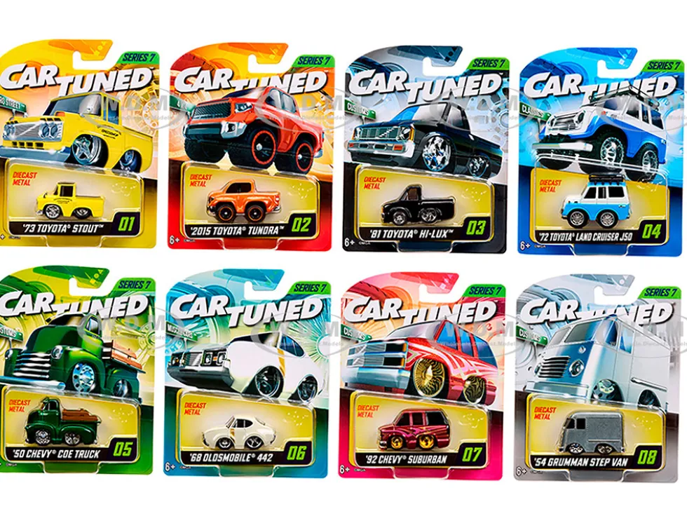 Mainline 2025 Series 7 Set of 8 Pieces Diecast Model Cars by CarTuned
