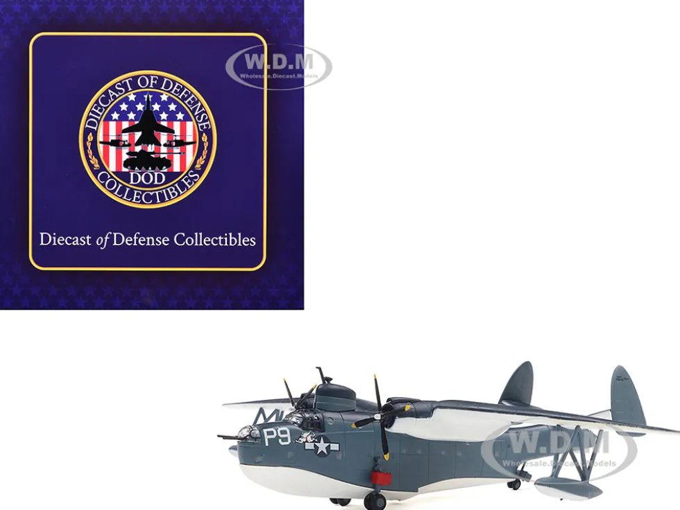 Martin PBM-3D Mariner Aircraft "United States Navy" 1/144 Diecast Model by Diecast of Defense