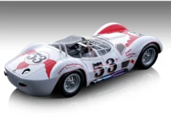 Maserati Birdcage Tipo 61 #53 Bill Krause Winner GP Riverside 200 Miles 1960 Limited Edition to 75 pieces Worldwide 1/18 Model Car Tecnomodel TM18-276C