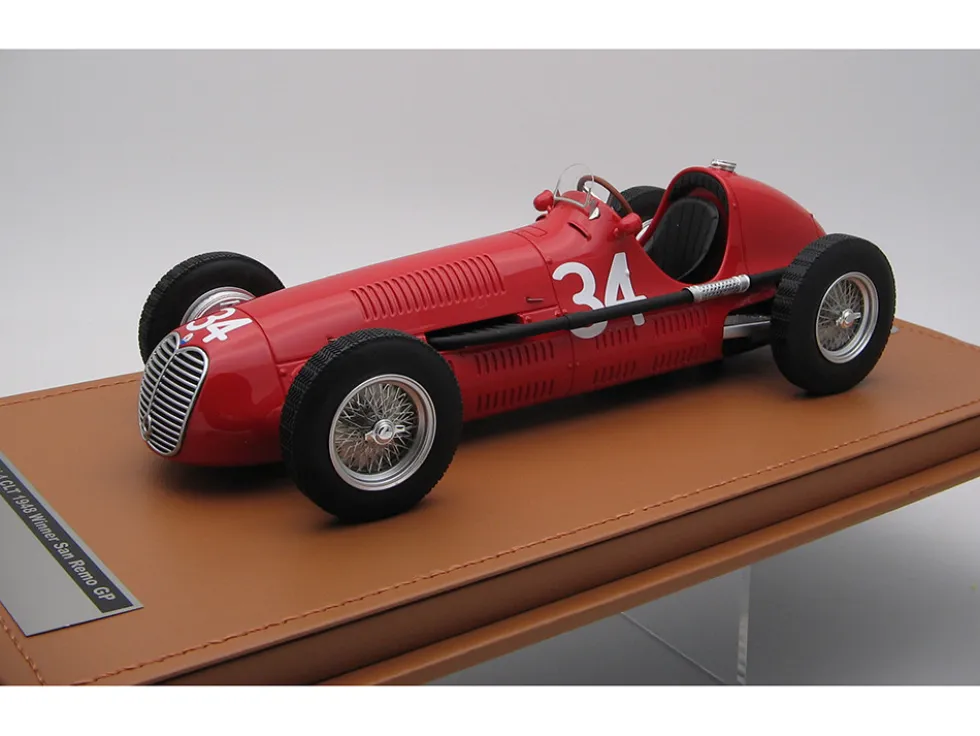 Maserati 4 CLT #34 Alberto Ascari Winner San Remo GP 1948 Mythos Series Limited Edition to 90 pieces Worldwide 1/18 Model Car Tecnomodel TM18-181G