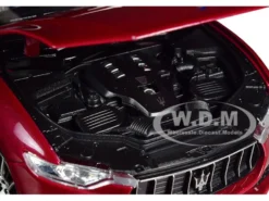 Maserati Levante Red 1/24 1/27 Diecast Model Car Welly 24078