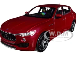 Maserati Levante Red 1/24 1/27 Diecast Model Car Welly 24078