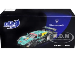 Maserati MC12 Competizione #1 Michael Bartels - Andrea Bertolini - Eric van de Poele - Stephane Sarrazin "Vitaphone Racing Team" Winner "24 Hours of Spa" (2008) 1/64 Diecast Model Car by BBR