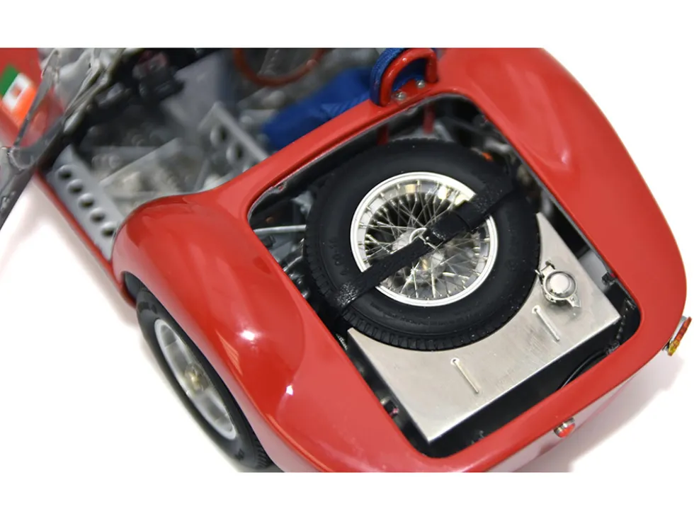 Maserati Tipo 60 "Birdcage" Red "Goodwood Revival 2008 - Nick Mason" Limited Edition to 1000 pieces Worldwide 1/18 Diecast Model Car by CMC