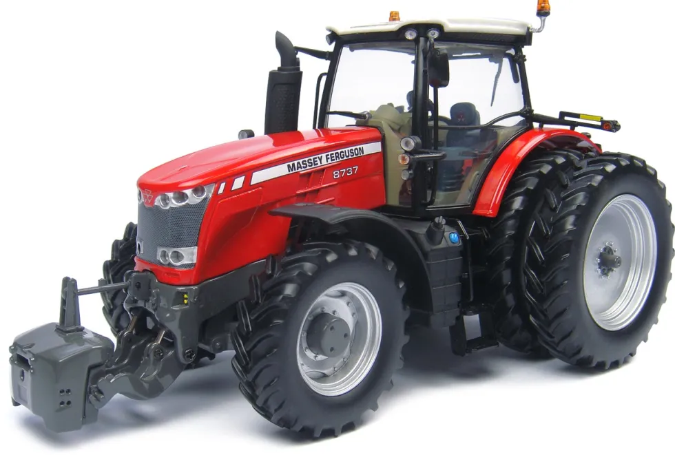 Massey Ferguson 8737 Dual Wheels Tractor 1/32 Diecast Model Universal Hobbies UH4261