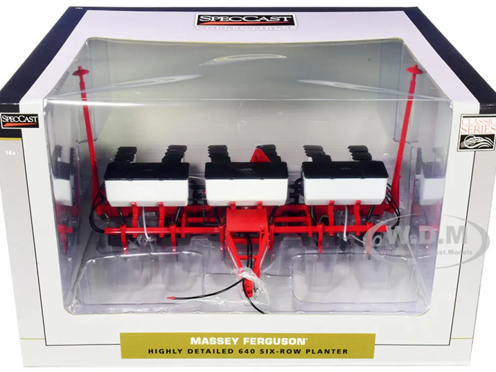 Massey Ferguson 640 Six Row Planter Classic Series 1/16 Diecast Model SpecCast SCT761