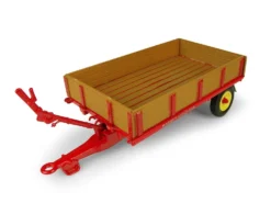 Massey Ferguson 3Ton Tipping Bed Drop Sides Trailer 1/32 Diecast Model Universal Hobbies UH5329