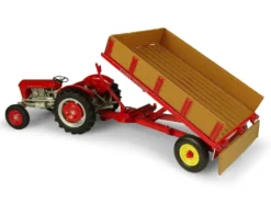 Massey Ferguson 3Ton Tipping Bed Drop Sides Trailer 1/32 Diecast Model Universal Hobbies UH5329