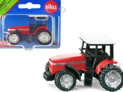 Massey Ferguson 9240 Tractor Red with White Top Diecast Model Siku 0847
