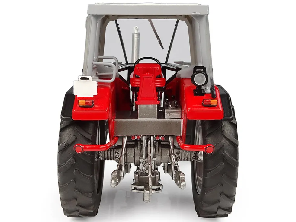 Massey Ferguson 1080 4WD Tractor with PEKO Cabin Red with Gray Top 1/32 Diecast Model by Universal Hobbies