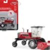 Massey Ferguson WR265 Self-Propelled Windrower Red Silver Top 75 Years of Hesston 1/64 Diecast Model ERTL TOMY 16449