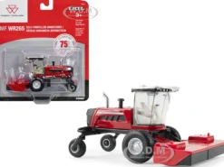 Massey Ferguson WR265 Self-Propelled Windrower Red Silver Top 75 Years of Hesston 1/64 Diecast Model ERTL TOMY 16449