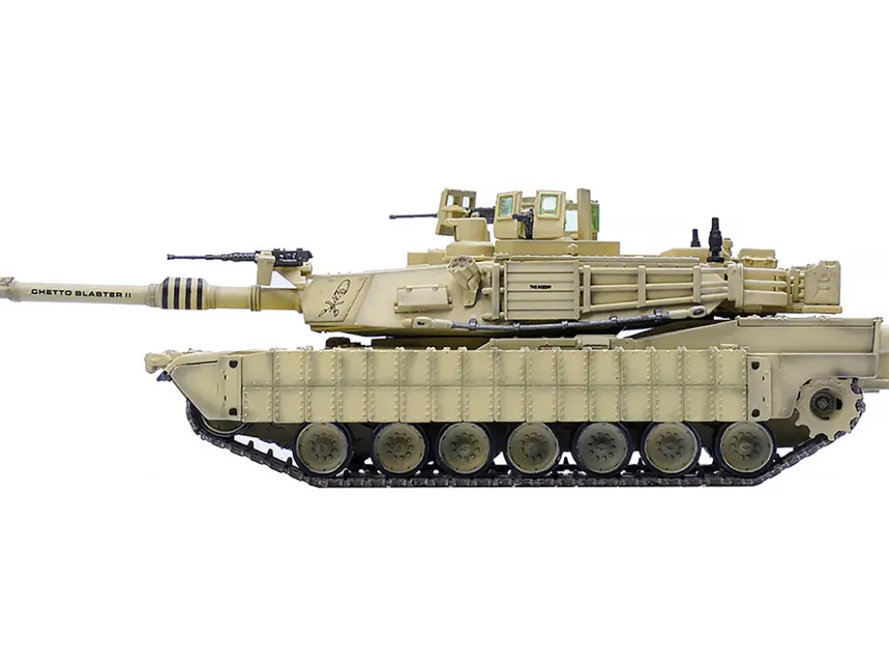 M1A2 TUSK I Battle Tank Ghetto Blaster II U.S. Army 3rd Squadron 3rd Armoured Cavalry Regiment FOB Hammer Iraq 2011 1/72 Diecast Model Panzerkampf 12209PC