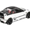 Mazda AZ-1 Liberty Walk LB40 RHD (Right Hand Drive) White with Black Top "2024 Tokyo Auto Salon" Limited Edition 1/64 Diecast Model Car by Mini GT