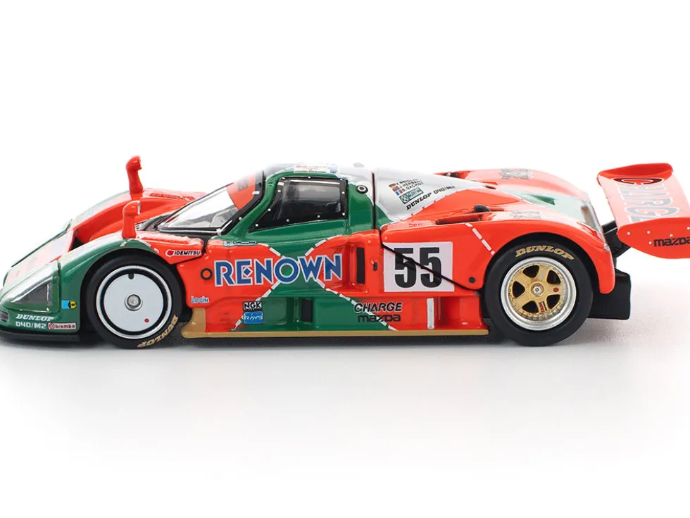 Mazda 787B #55 Johnny Herbert - Volker Weidler - Bertrand Gachot "Mazdaspeed" Winner "24 Hours of Le Mans" (1991) 1/64 Diecast Model Car by Pop Race