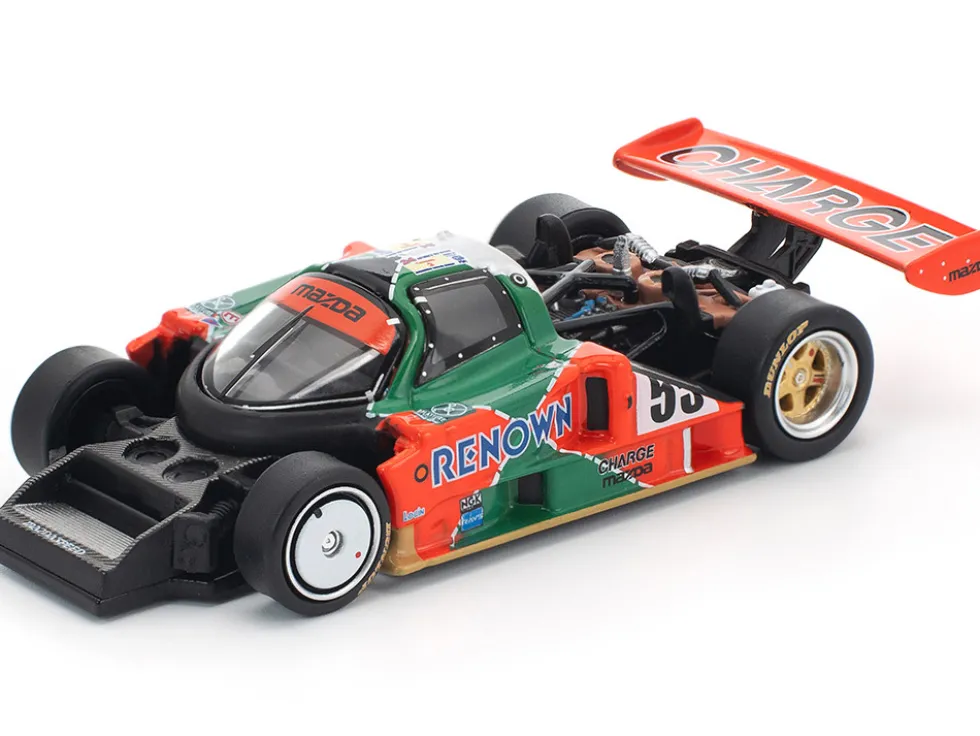 Mazda 787B #55 Johnny Herbert - Volker Weidler - Bertrand Gachot "Mazdaspeed" Winner "24 Hours of Le Mans" (1991) 1/64 Diecast Model Car by Pop Race
