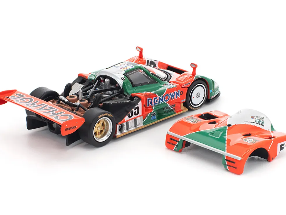 Mazda 787B #55 Johnny Herbert - Volker Weidler - Bertrand Gachot "Mazdaspeed" Winner "24 Hours of Le Mans" (1991) 1/64 Diecast Model Car by Pop Race